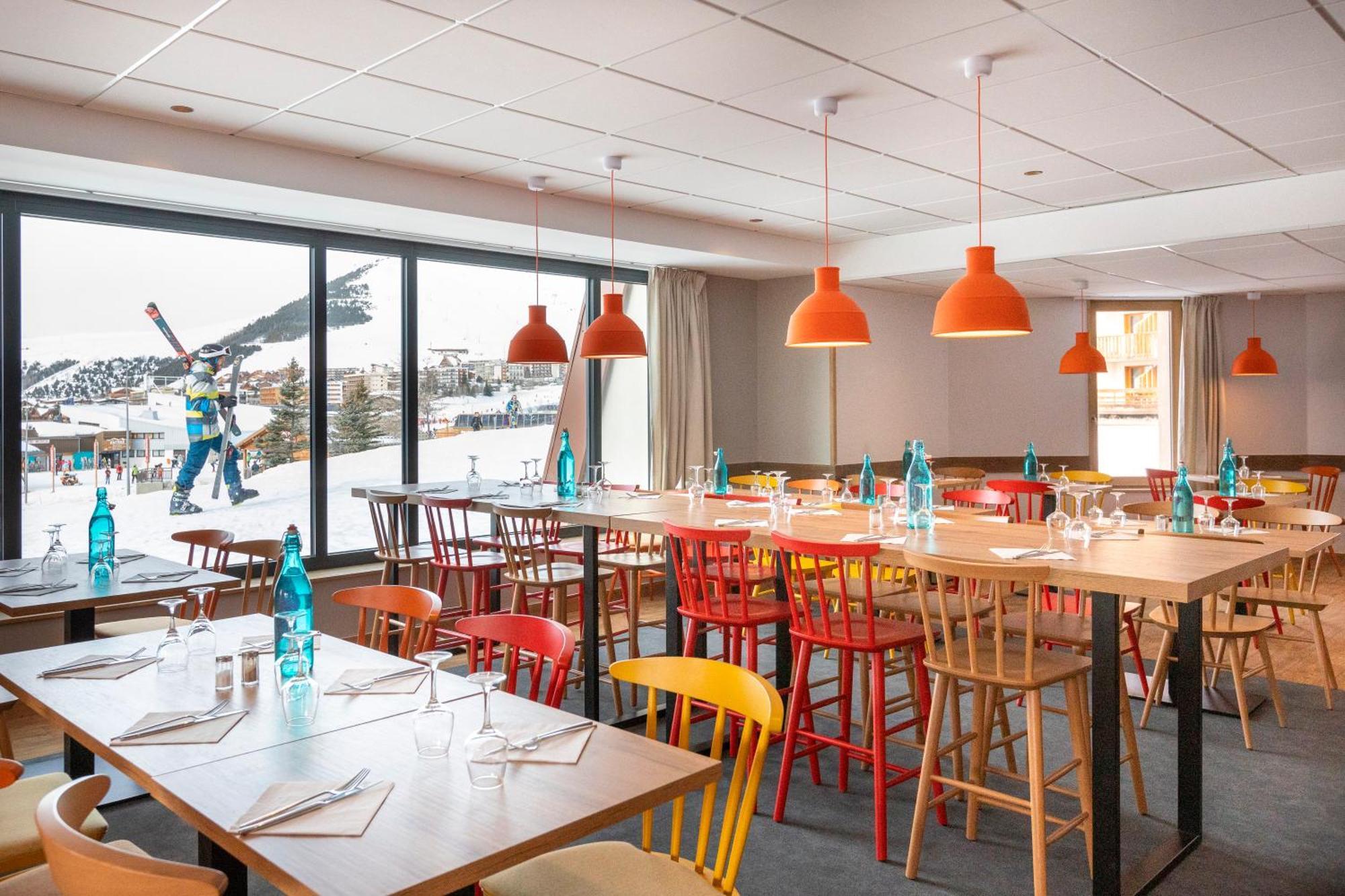 Hotel Club Mmv Les Bergers **** Alpe d'Huez Exterior photo